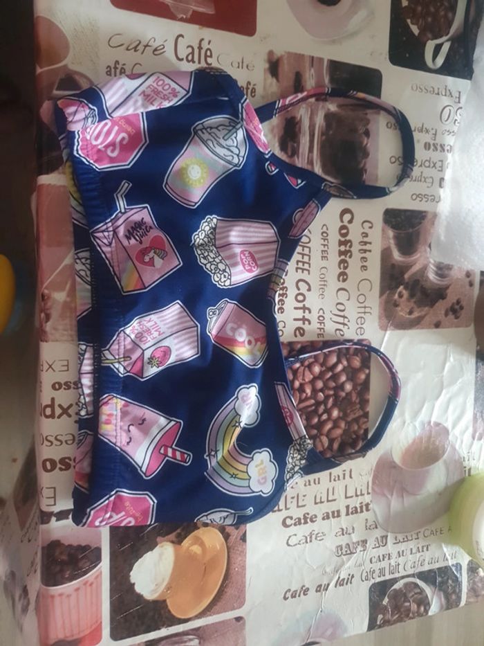 Haut maillot bain 10 12 ans