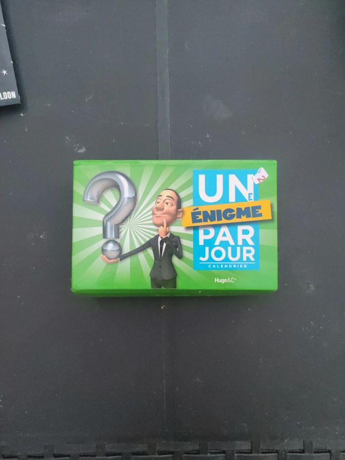 Une énigme par jour calendrier