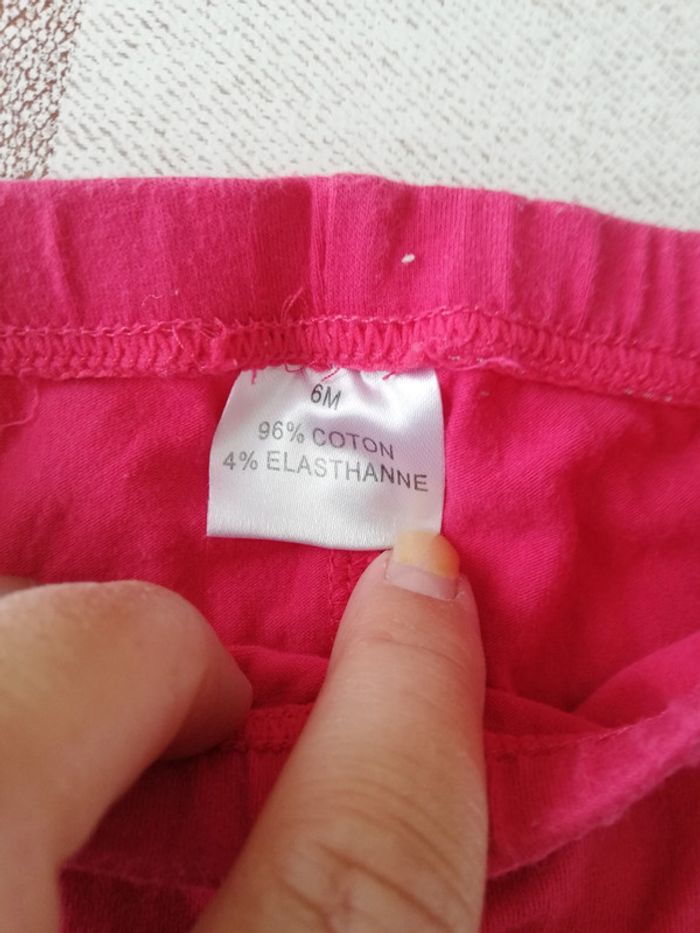 Legging rose 6 mois - photo numéro 2