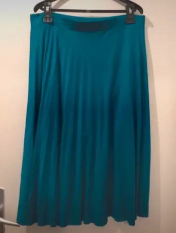 Jupe c&a longue bleu turquoise taille L