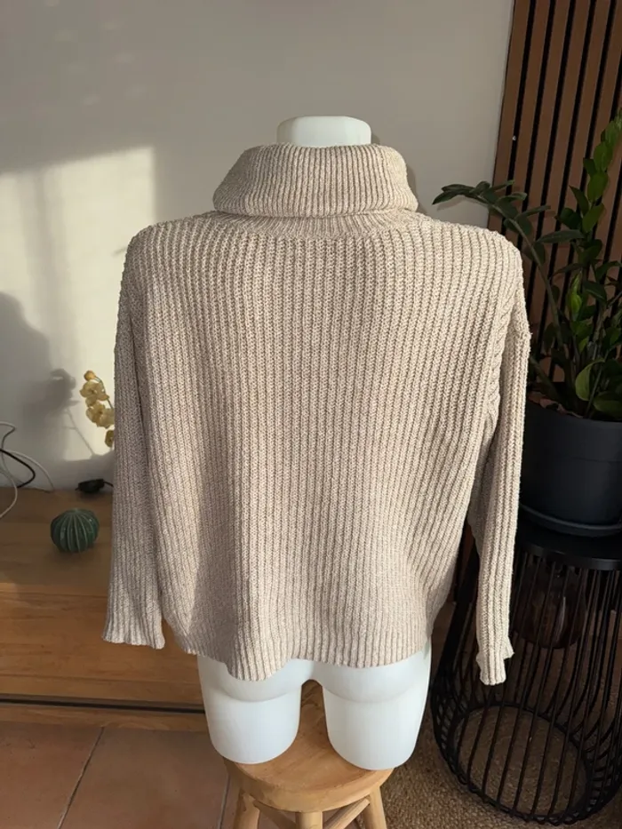 Pull col roulé oversize - photo numéro 4