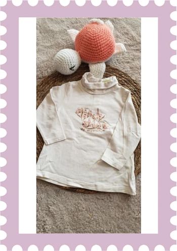 Tee shirt fille 6mois