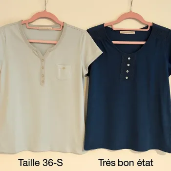 Lot 2 tee-shirts Armand Thiery 🤍 taille 36-S très bon état