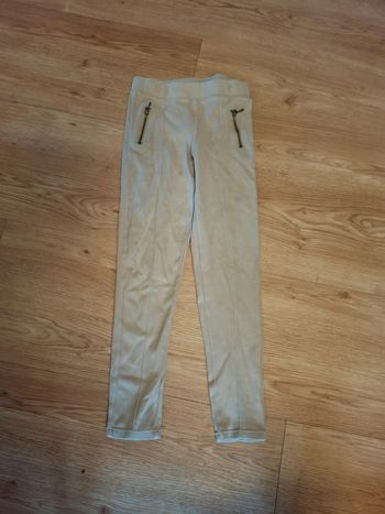 Legging fille okaidi 8 ans beige