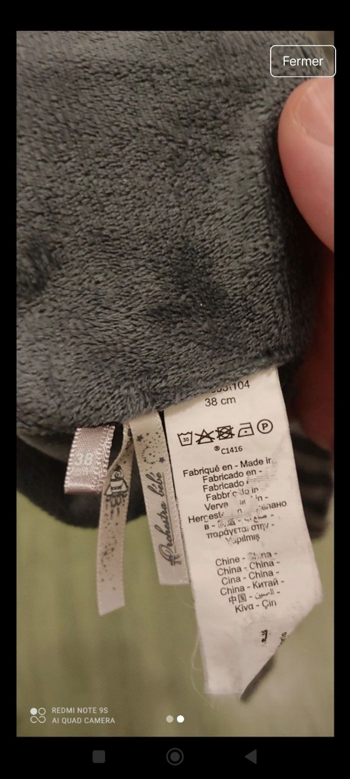 Bonnet écharpe orchestra 38cm - photo numéro 2