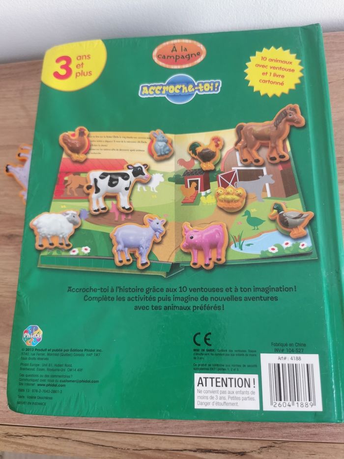 Livre avec animaux de la ferme - photo numéro 6