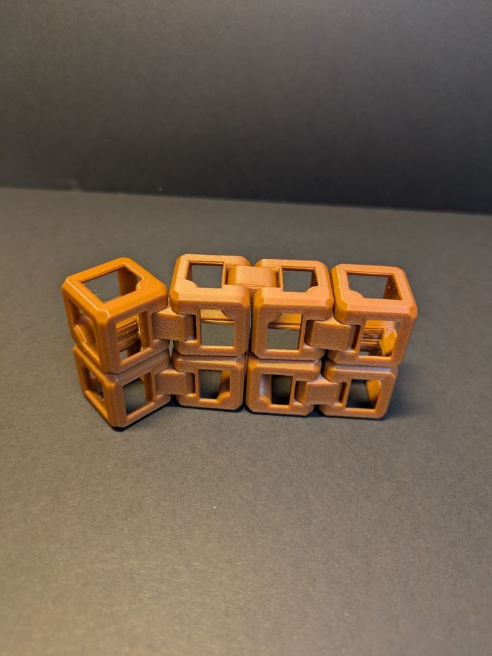 Cube Infini Anti-Stress – Fidget Cube Articulé - photo numéro 3
