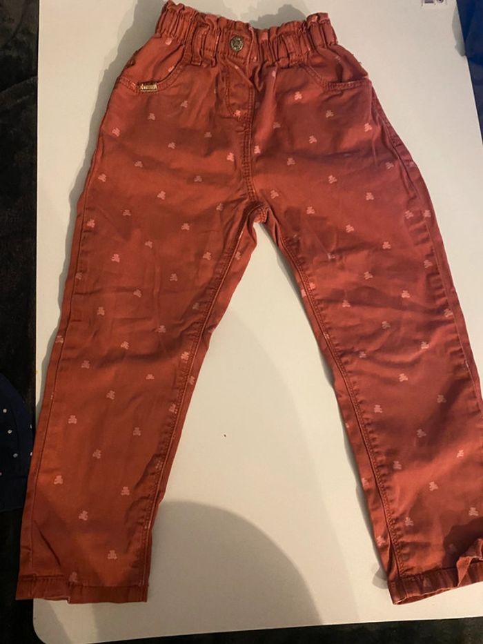 lot de 2 pantalon pour fille taille 4 ans - photo numéro 5