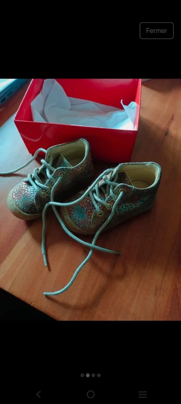 Chaussure Bellamy fille taille 20 - photo numéro 2