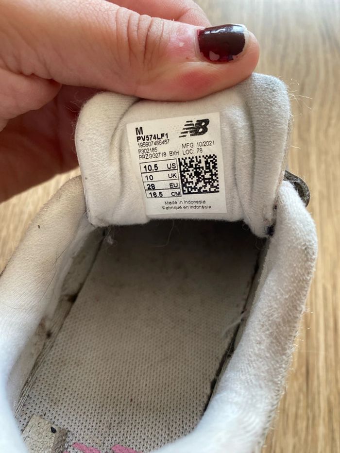 Basket new balance taille 28 - photo numéro 9