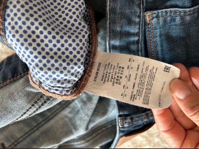 Jean homme Armani jeans - photo numéro 6