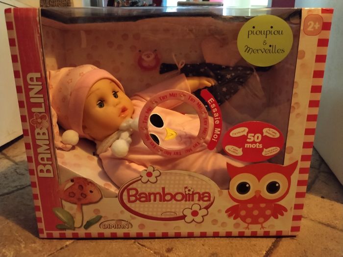 poupée Bambolina Bonne nuit