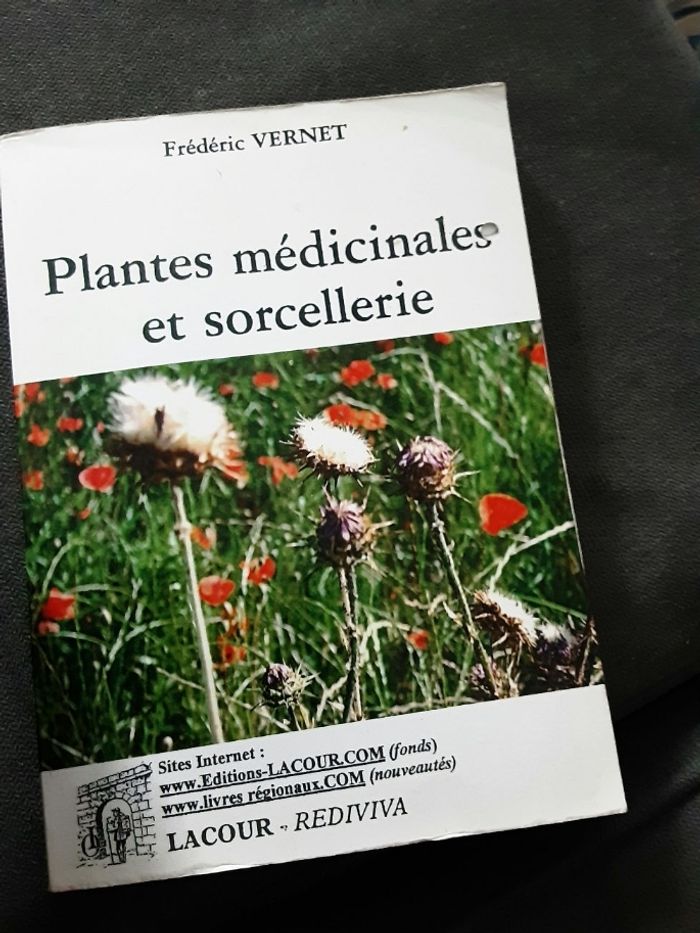Livre sur les plantes médicinales et sorcellerie
