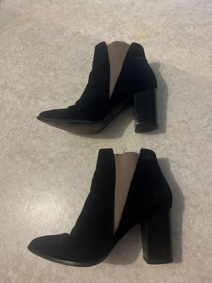 Bottes à talon LPB taille 38 - photo numéro 5
