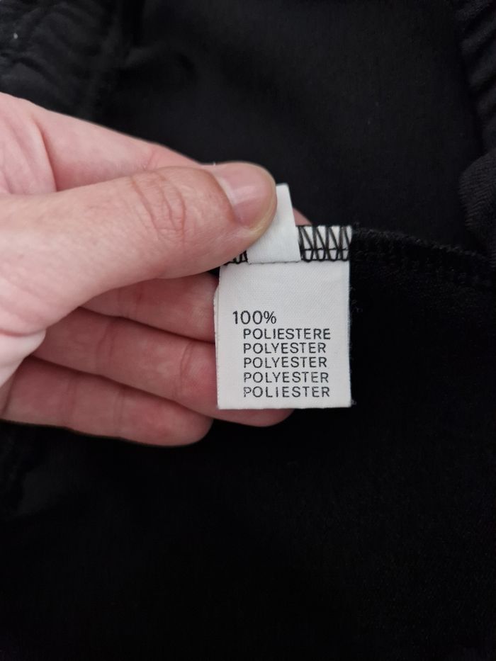 Pantalon noir élastique sans poches - photo numéro 9