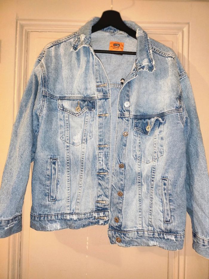 Veste jean à lacet S Daysie - photo numéro 2