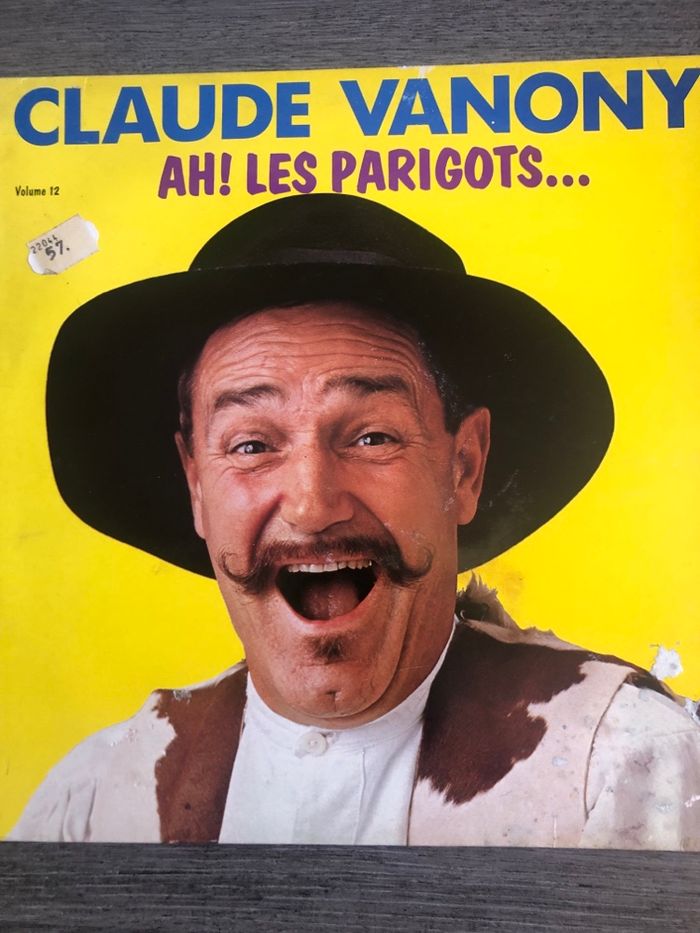 Vinyle 33t Claude Vanony