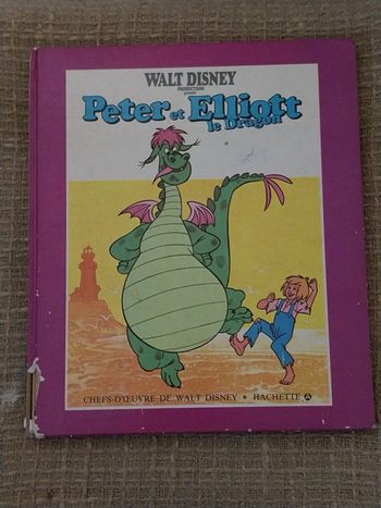 Peter et Elliot le dragon Walt Disney 1978 Hachette