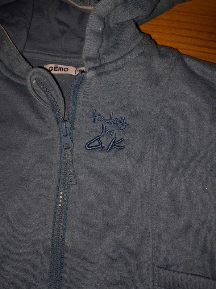 2gilets avec capuche 18 et 24mois Gémo - photo numéro 6