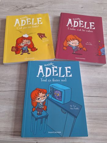 Lot de BD Mortelle Adèle 