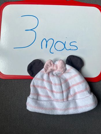 Bonnet 3 mois Disney
