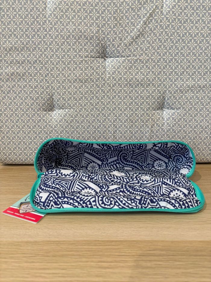 Trousse Réversible "Léopard Rose" - photo numéro 4