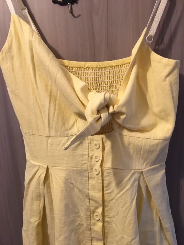 Robe jaune été T.M Neuve 😍 - photo numéro 3