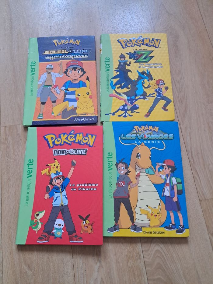 Lot de romans pokemon