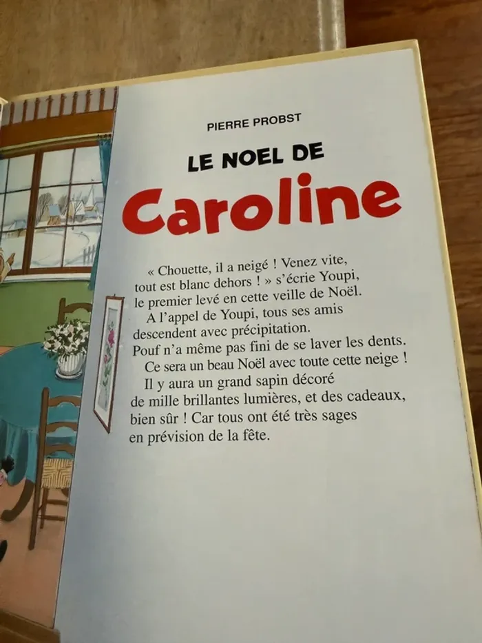 Ouvrage rare de collection - Livre Le Noël de Caroline Pierre Probst Hachette - photo numéro 3