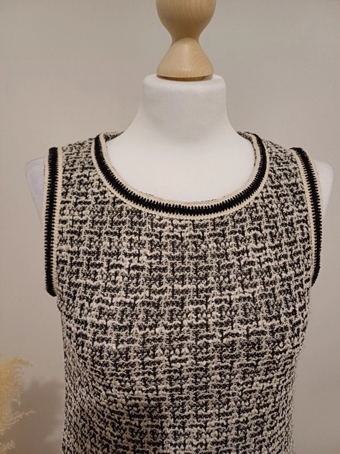 Robe chaude en tweed neuve OVS taille S/M 36/38 - photo numéro 2