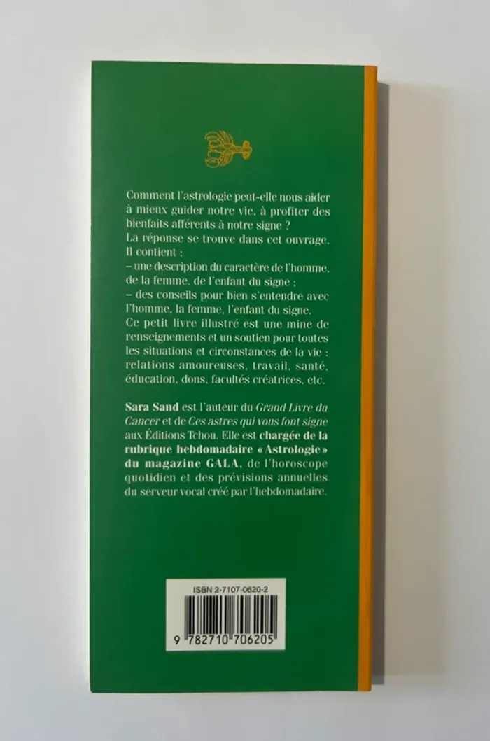 Livre Vous Cancer - club Trismégiste - zodiaque intime - photo numéro 2