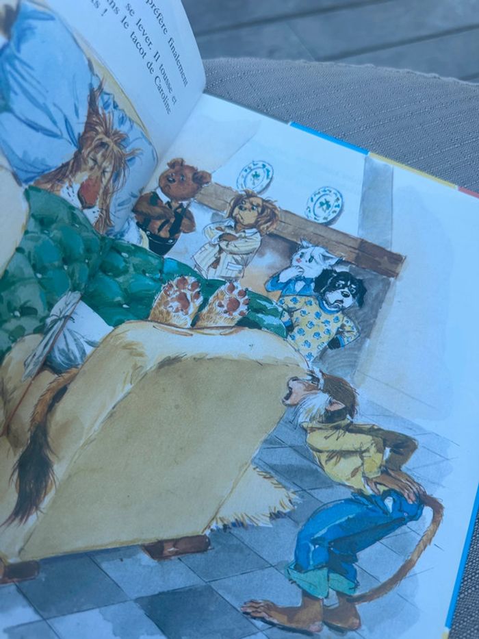 Livre rare collection damiers couleurs album bd Caroline et les Vagabonds - photo numéro 3