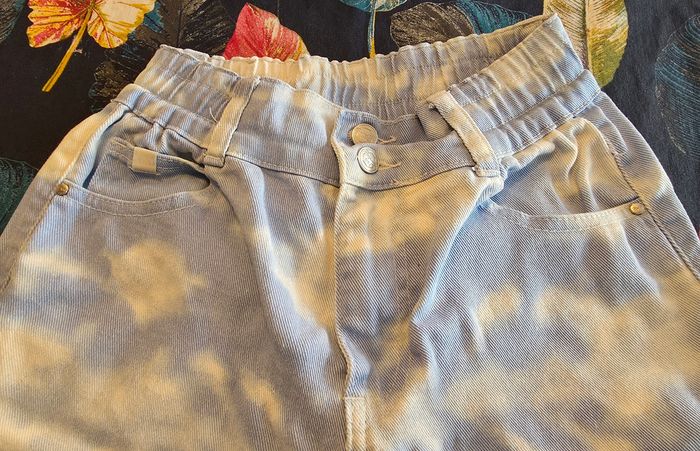 Jeans bleu ciel nuages S - photo numéro 5