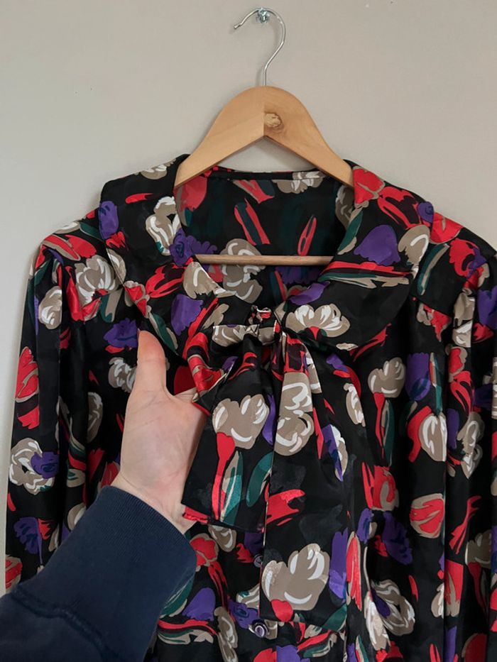 Chemise vintage fleurie - photo numéro 5