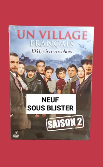Coffret DVD Un Village Français Saison 2 Neuf sous blister 