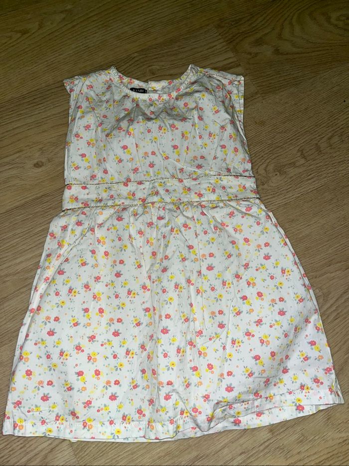 robe fleurs été fille 4 ans kiabi - photo numéro 2