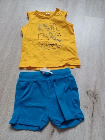 Ensemble 9 mois coton 