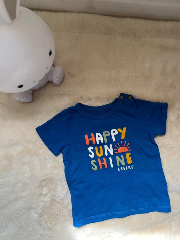 T-shirt manche courte creeks - 18 mois