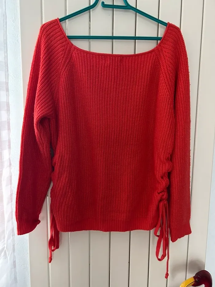 Pull orange S/M The Korner - photo numéro 4