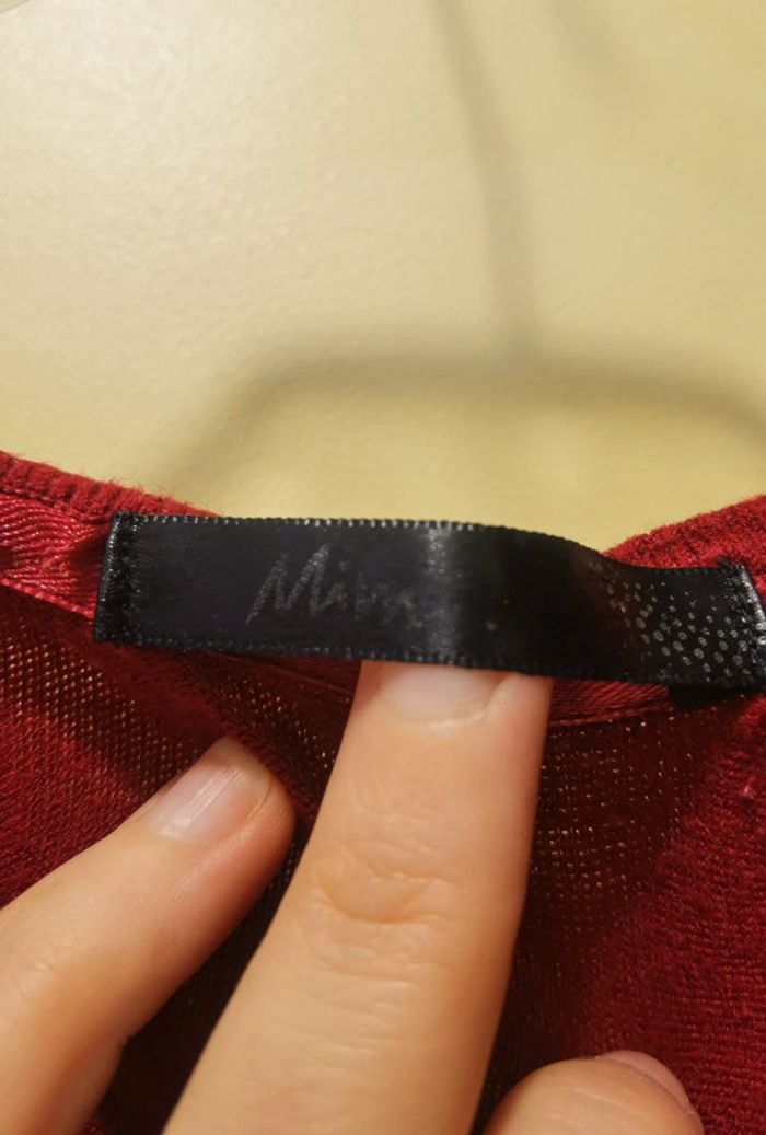 Pull rouge MIM - photo numéro 4