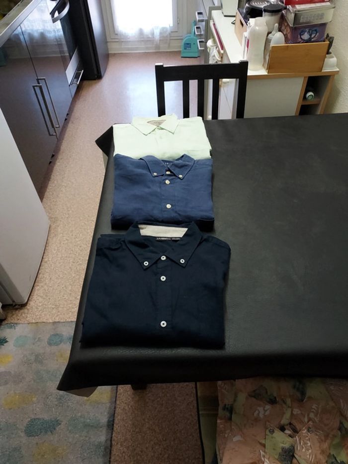 Lot de 3 chemises M.L homme L - photo numéro 15