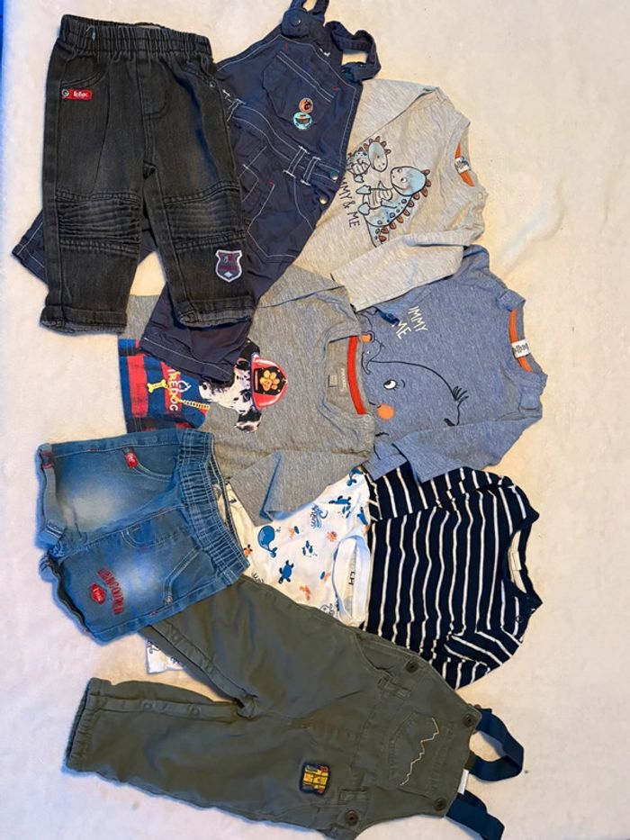 Lot vêtements bébé garçon 6 mois - Mixte marques