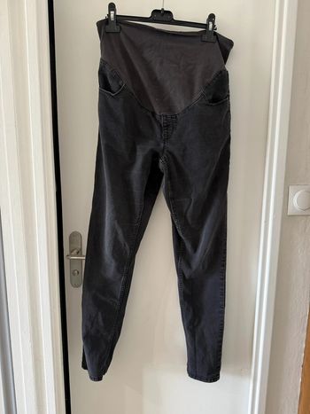Pantalon Kiabi Jeans femme enceinte maternité grossesse taille 40 très bon état Skinny