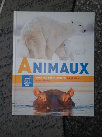 Grand livre "Animaux"