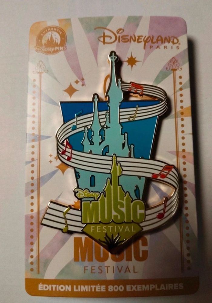 Pins EL DMF château disney
