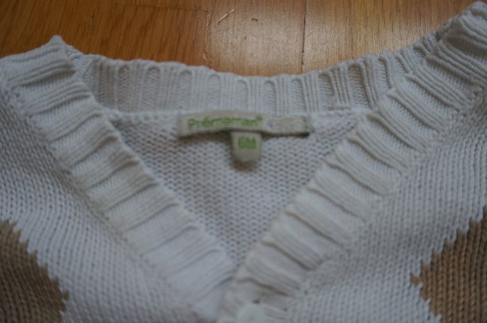 gilet jacquard 6 mois - photo numéro 3