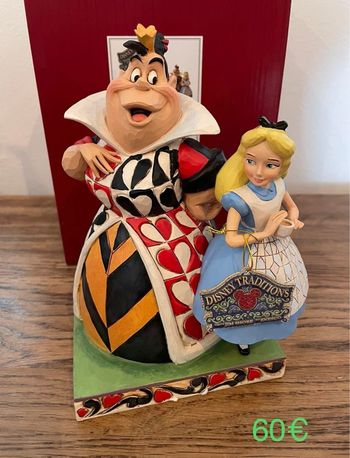 Reine de cœur Alice Jim shore 