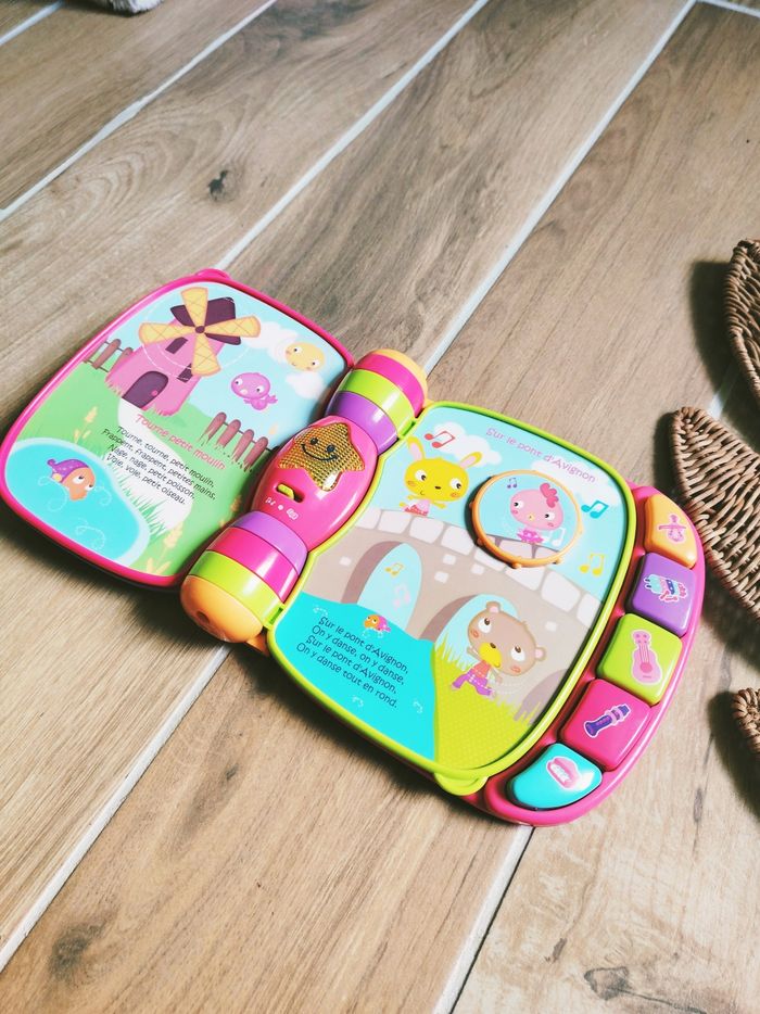 📚Livre interactif électronique Do ré mi super livre enchanté sonore et lumineux marque Vtech - photo numéro 3
