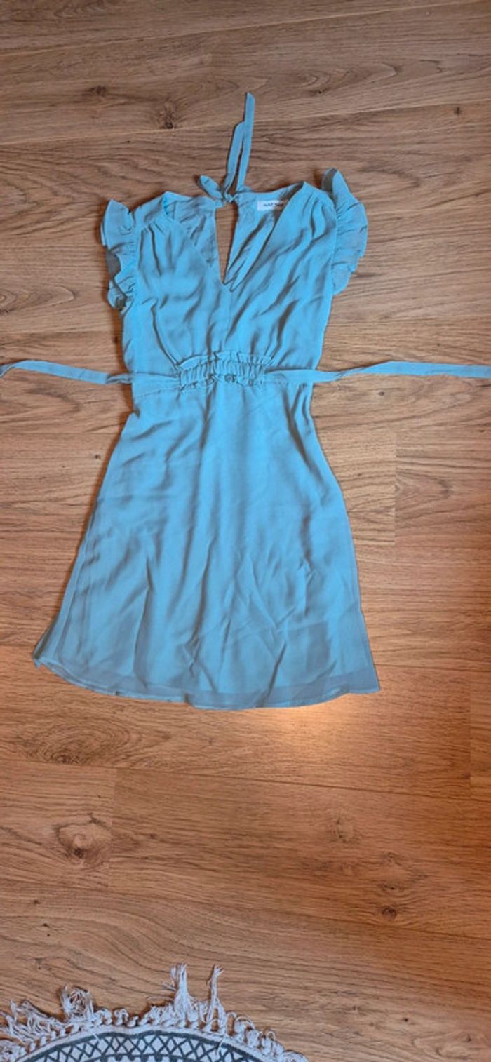 Robe bleu clair
