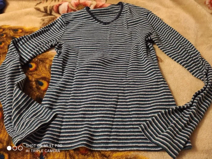 Pull Jennyfer taille 1 36 rayé bleu